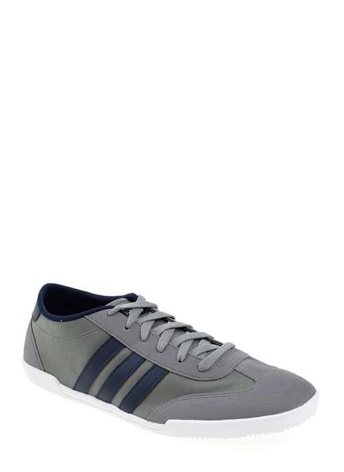 **ORIGINAL MENS ADIDAS NEO V TRAINER VS SNEAKERS**SIZE 12**GREY/NAVY/WHITE**BRAND NEW**